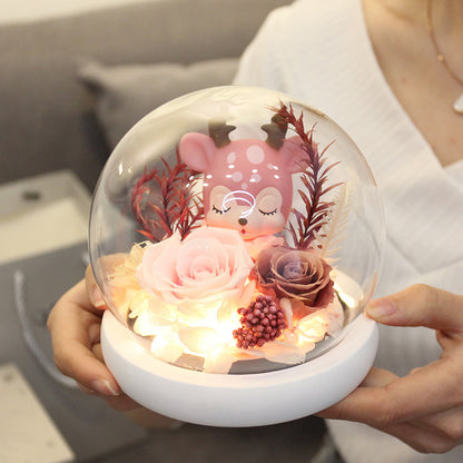 Send Your Girlfriend And Bestie's Birthday Eternal Flower Decorations