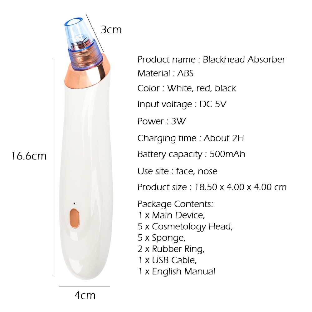 Blackhead instrument blackhead pore cleaner
