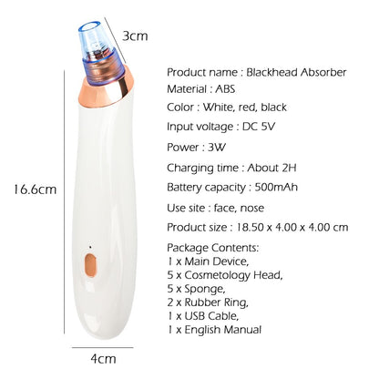Blackhead instrument blackhead pore cleaner