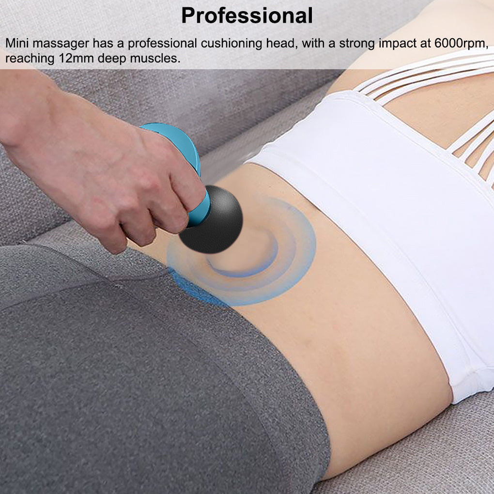 Mini Pocket Massager Gun For Body Deep Relief Pain