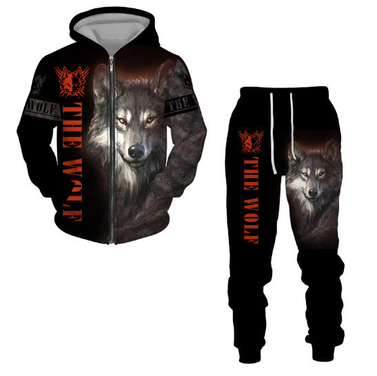 Fashion New 3D Printing Sweatshirt And Sweatpants