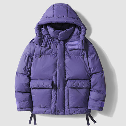 Winter Fleece-lined Thickened Boys Cotton-padded Jacket Casual Cotton-padded Jacket