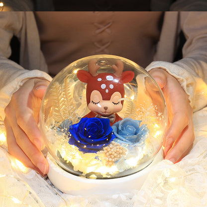 Send Your Girlfriend And Bestie's Birthday Eternal Flower Decorations