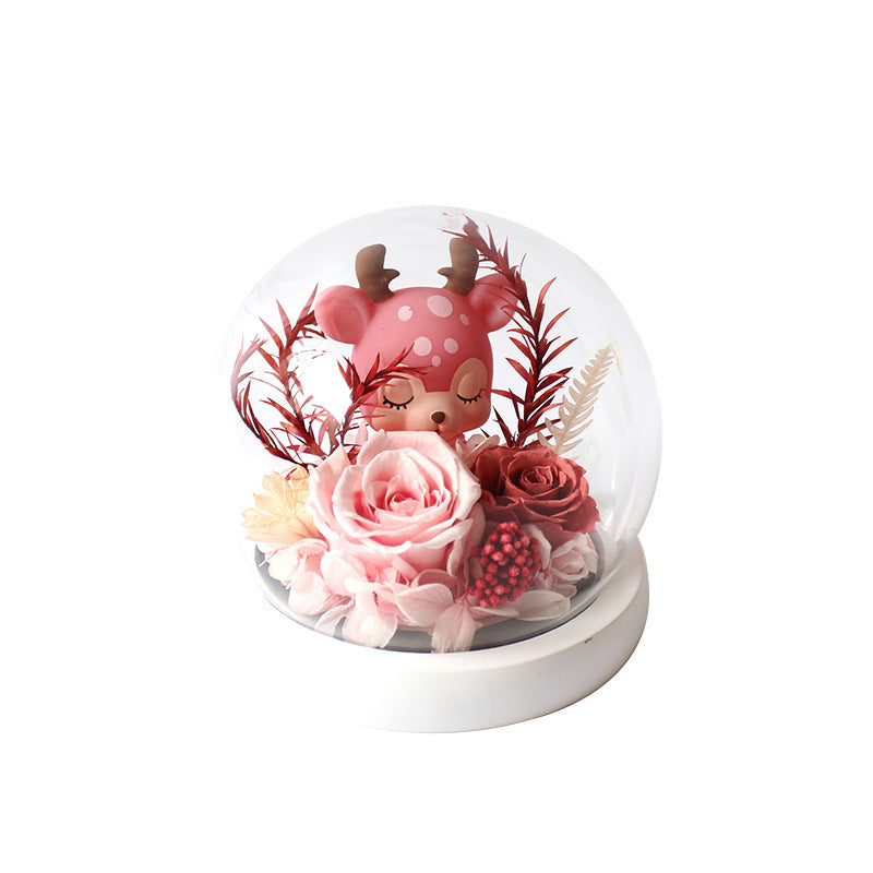Send Your Girlfriend And Bestie's Birthday Eternal Flower Decorations